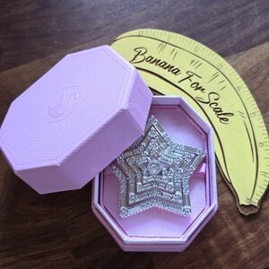 SWAROVSKI Crystal Large ✨Stella✨ Star Cocktail Ring NIB Sz 50 (US 5) Rhodium